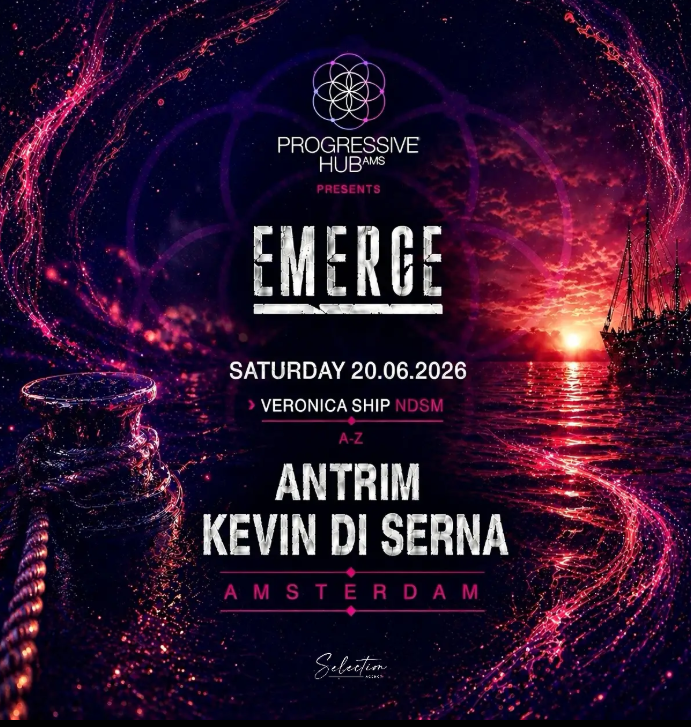 PROGRESSIVE HUB AMSTERDAM PRESENTS EMERGE — SATURDAY 20 JUNE 2026