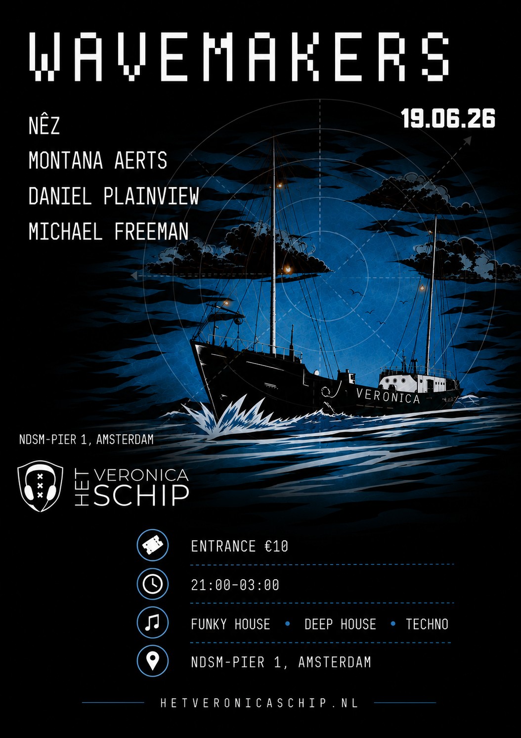WAVEMAKERS EDT. 02 – Het Veronica Schip –19.06.2026